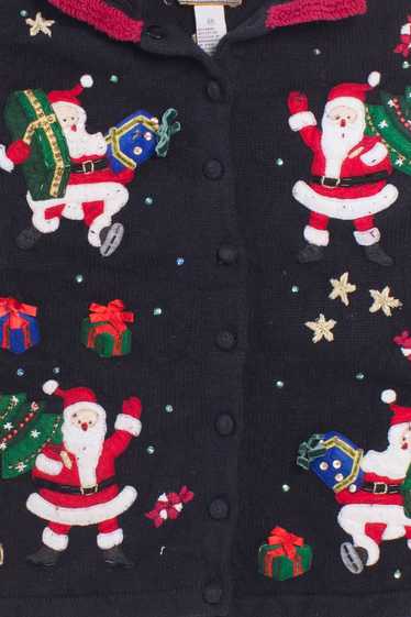 Black Ugly Christmas Cardigan 58631