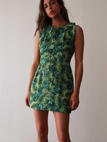 Tropical Print mini Dress - image 1