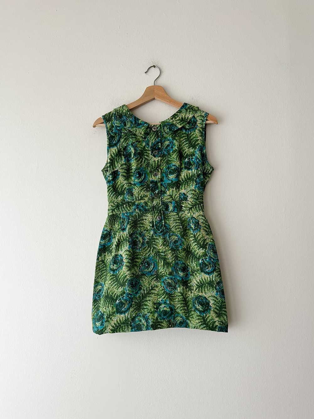 Tropical Print mini Dress - image 3