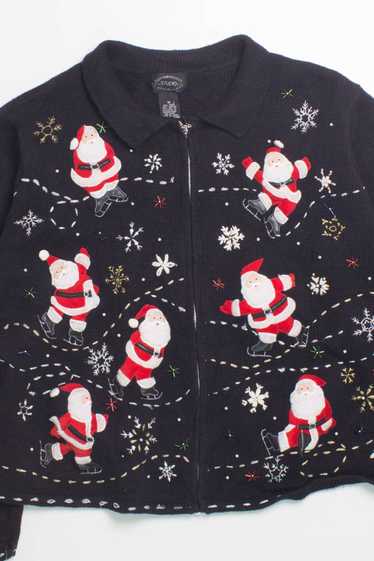 Black Ugly Christmas Cardigan 58559