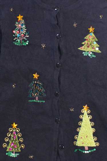 Black Ugly Christmas Cardigan 58387