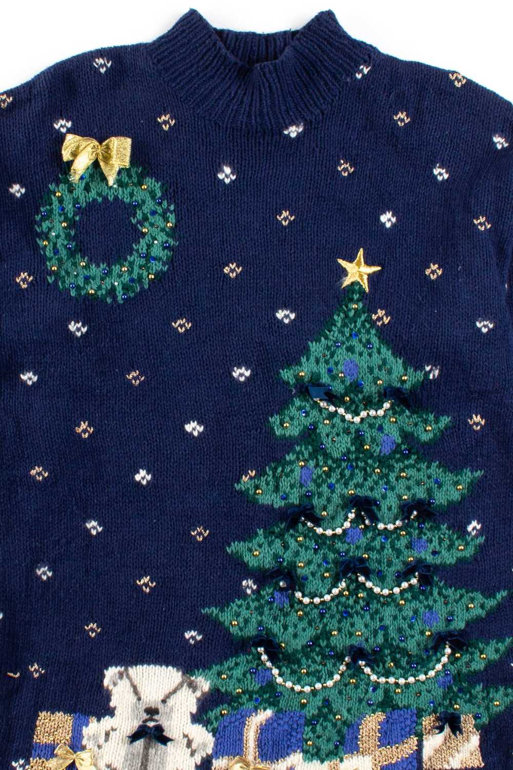 Blue Ugly Christmas Pullover 56443 - image 1