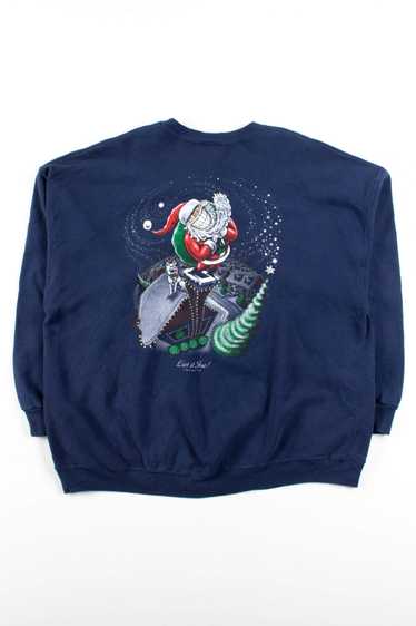 Blue Ugly Christmas Sweatshirt 56214