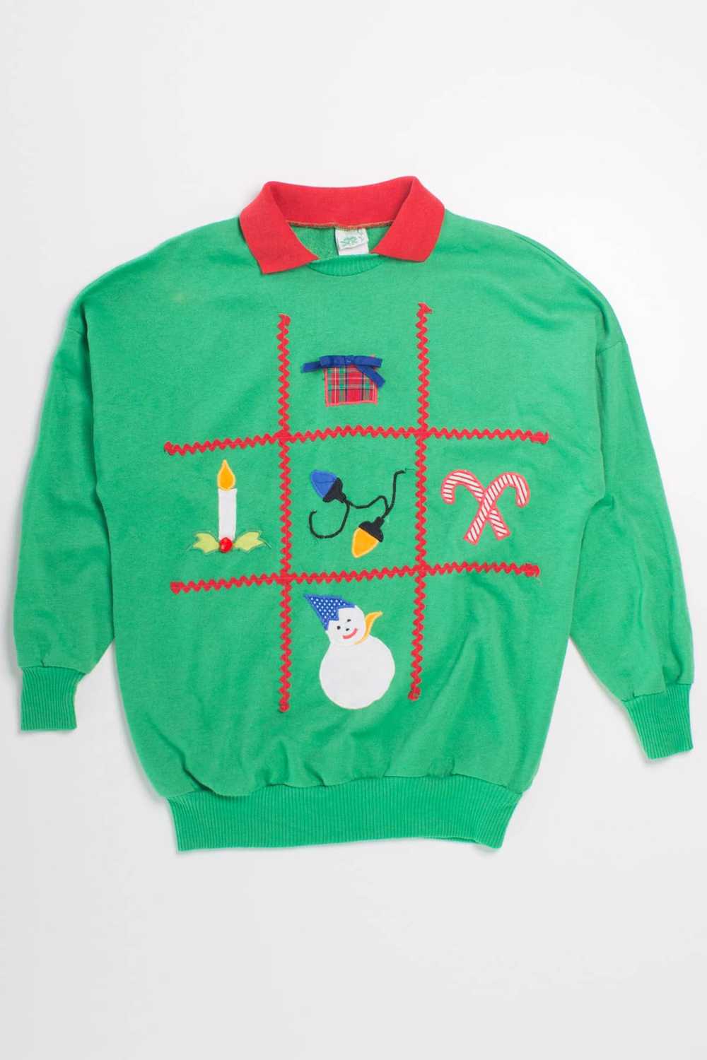 Green Ugly Christmas Sweater 58222 - image 2