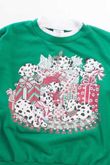 Christmas Dalmatian Vintage Sweatshirt