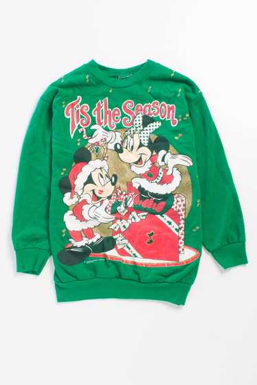 'Tis The Season' Vintage Mickey & Minnie Sweatshir