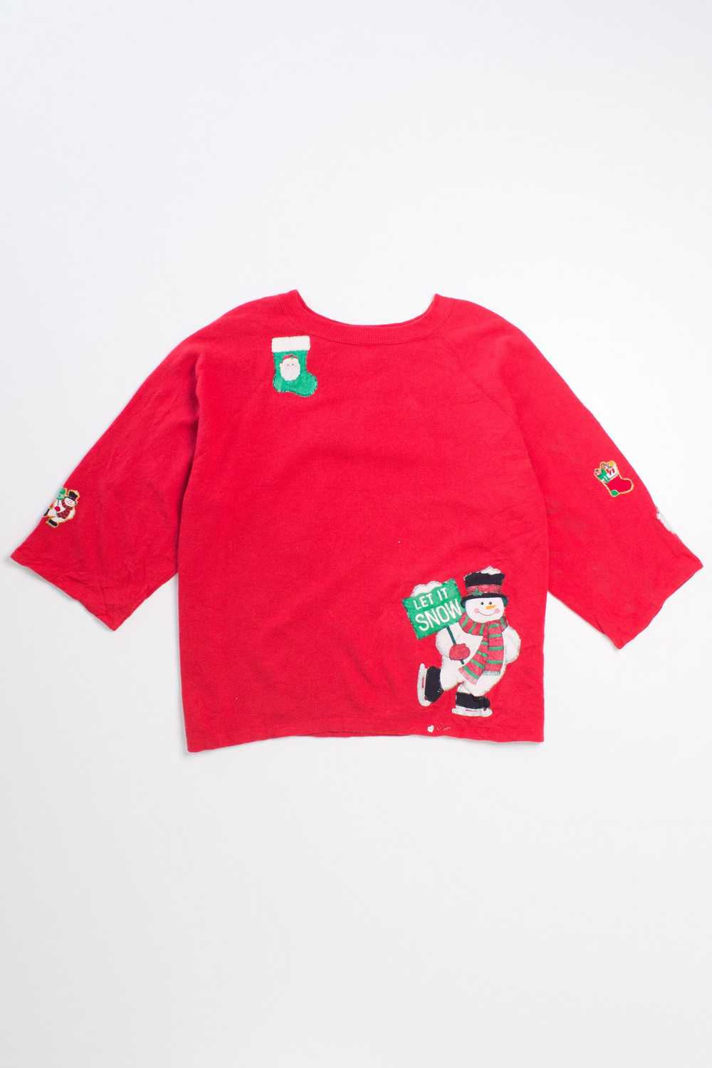 Santa Ugly Christmas Sweatshirt 55562 - image 3