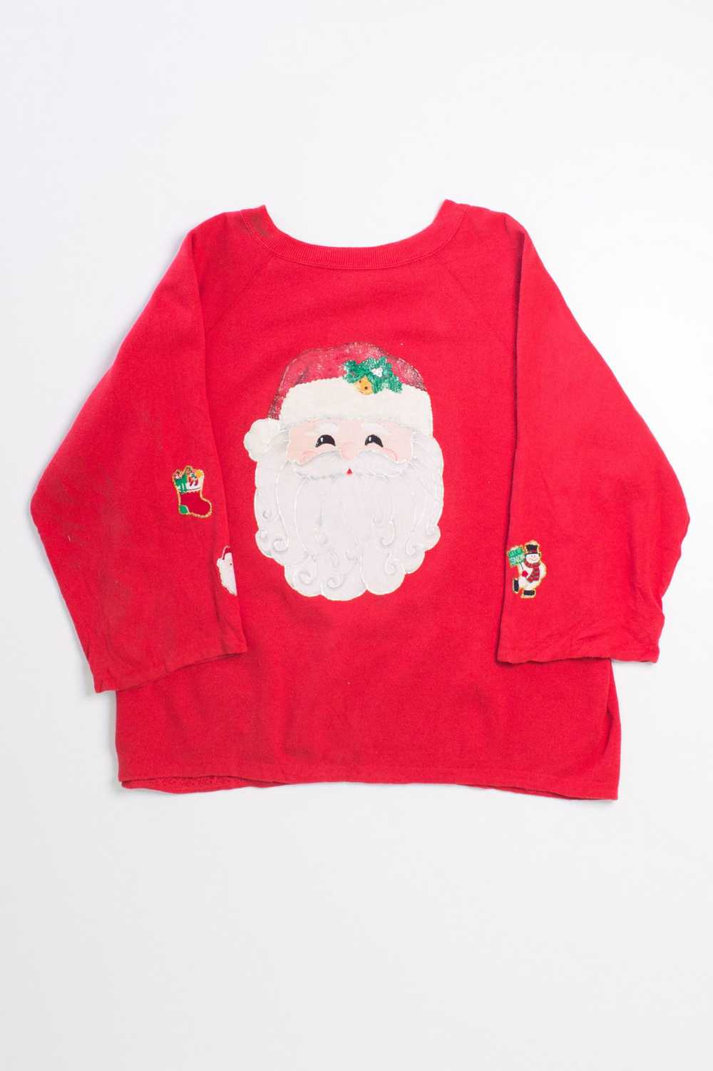 Santa Ugly Christmas Sweatshirt 55562 - image 4