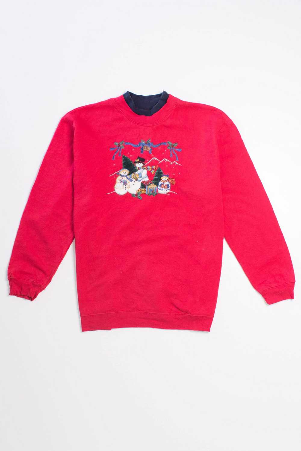 Snowmen Ugly Christmas Sweatshirt 55561 - image 2