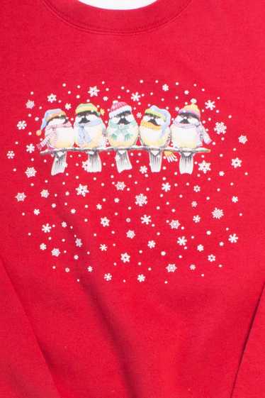 Birds on a Line Ugly Christmas Sweatshirt 55540