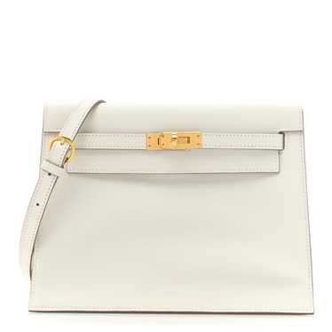 HERMES Swift Kelly Danse II Belt Bag Gris Pale