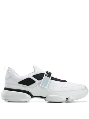 Prada PRADA white Cloudbust knit strap sneakers 8 