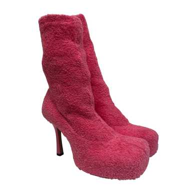 BOTTEGA VENETA/Heels/EU 38/Wool/Wool Fur Heels