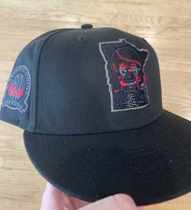 New Era Minnesota Twins 59Fifty Black Fitted Hat … - image 1
