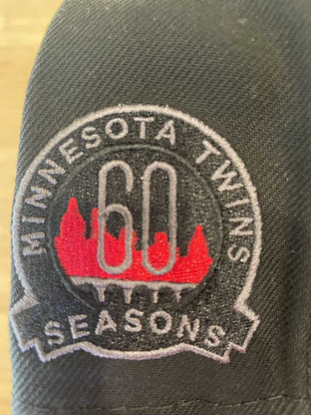 New Era Minnesota Twins 59Fifty Black Fitted Hat … - image 2