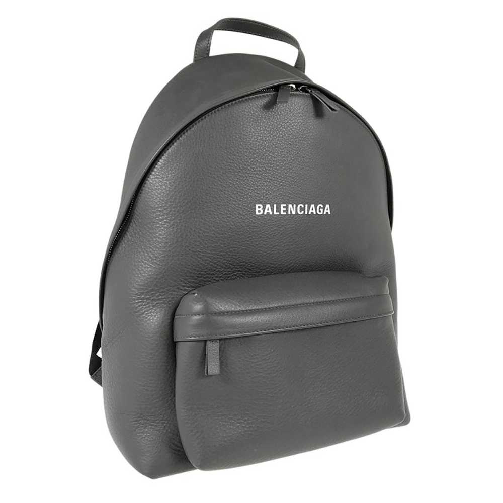 Balenciaga Leather backpack - image 1