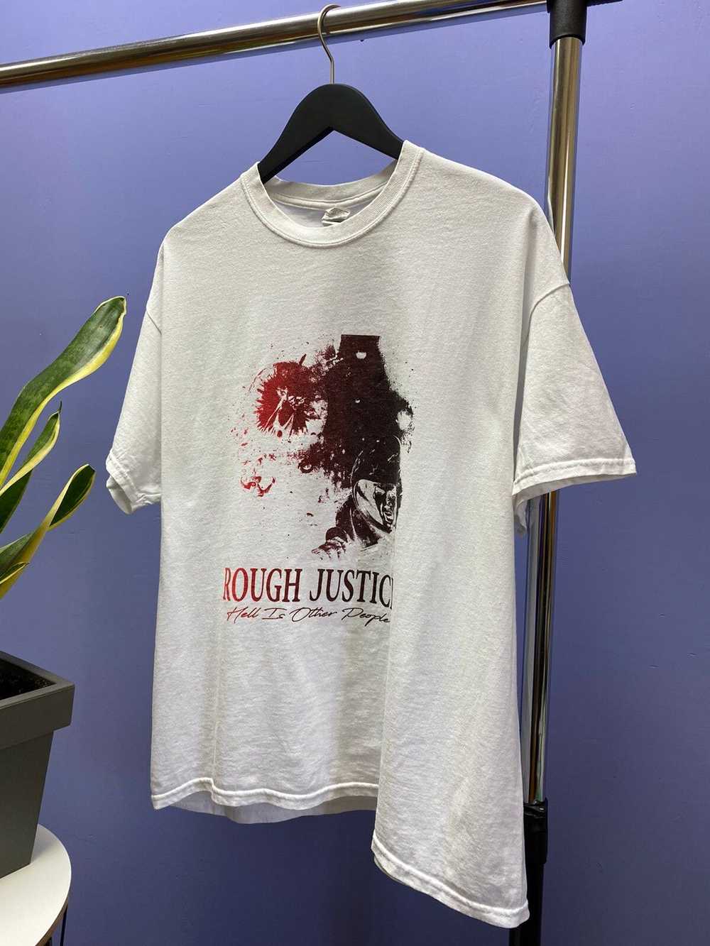 Band Tees × Rock Band × Streetwear Rough Justice … - image 2