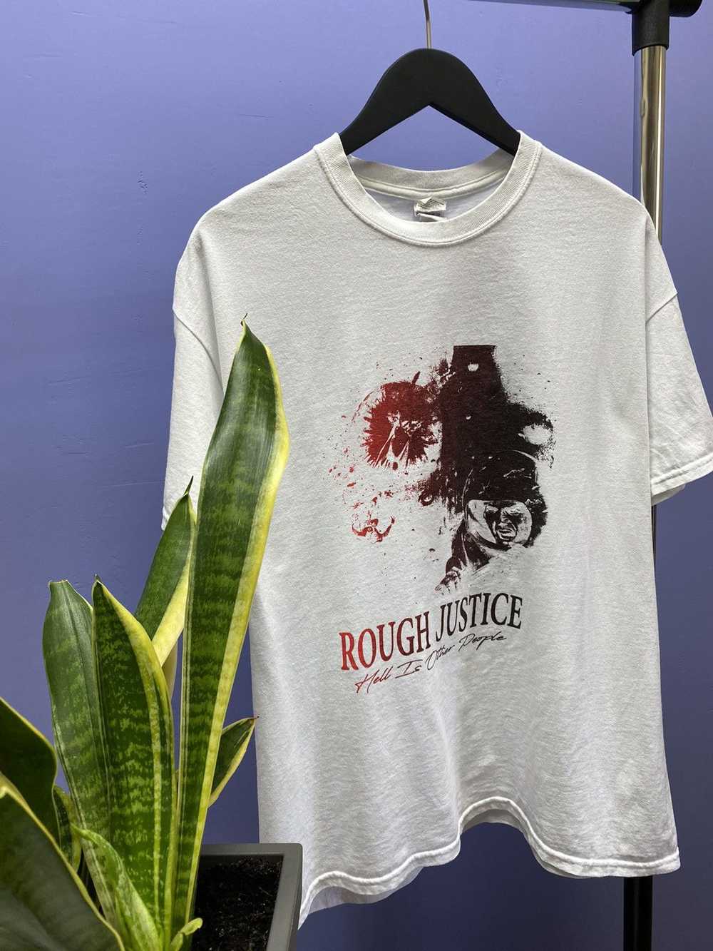 Band Tees × Rock Band × Streetwear Rough Justice … - image 3