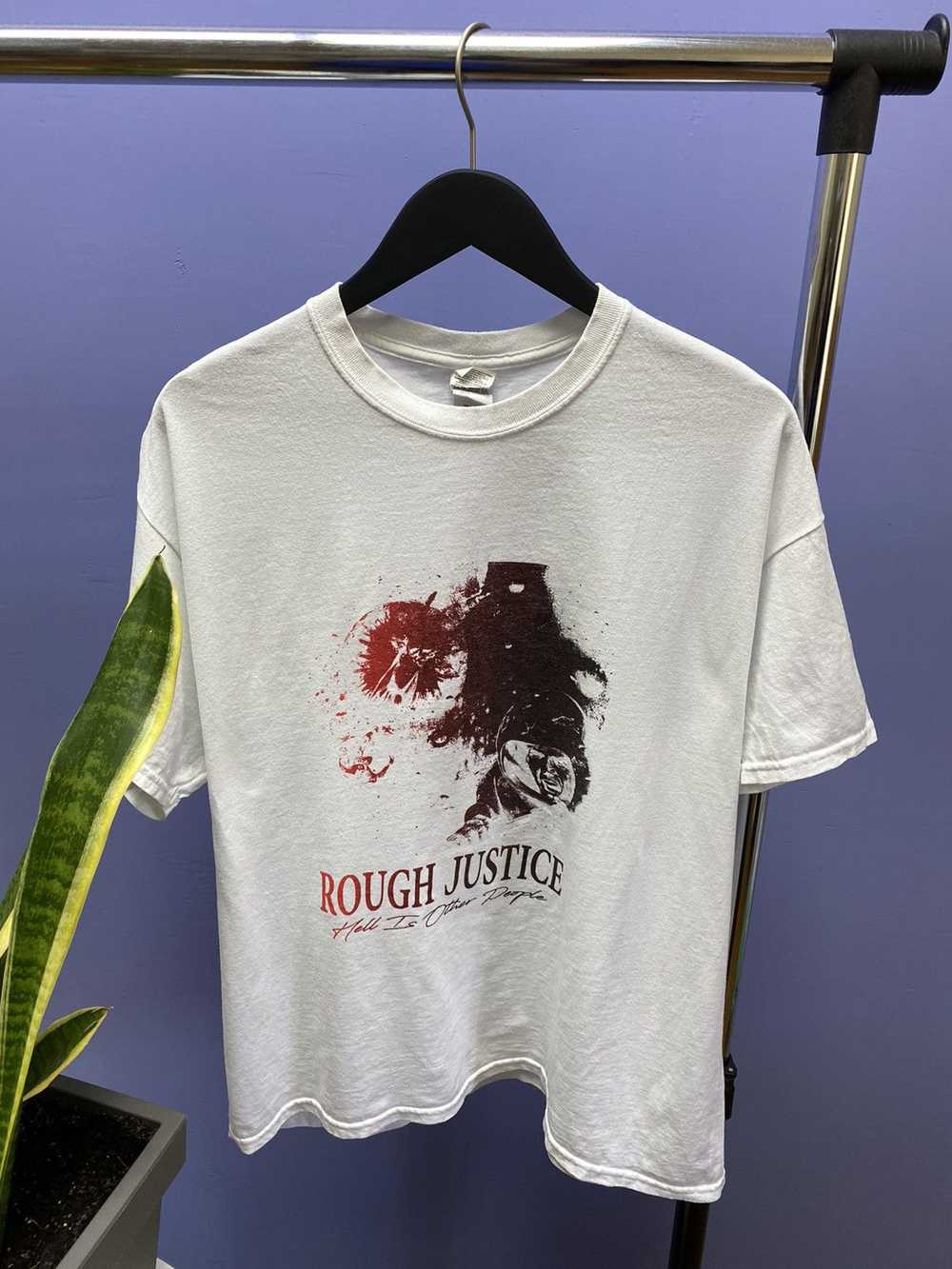 Band Tees × Rock Band × Streetwear Rough Justice … - image 4