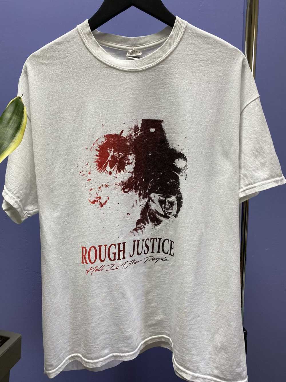 Band Tees × Rock Band × Streetwear Rough Justice … - image 6