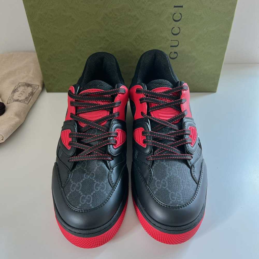 Gucci Leather low trainers - image 2