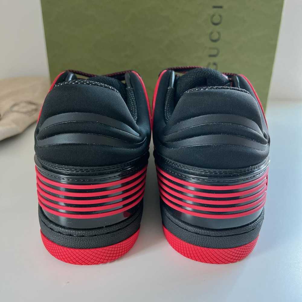 Gucci Leather low trainers - image 4