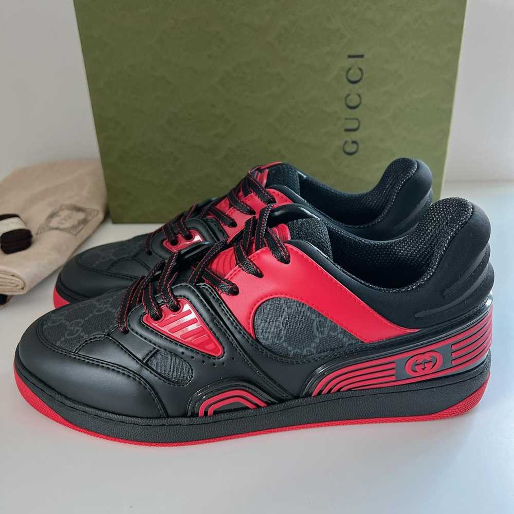 Gucci Leather low trainers - image 5