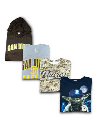 MLB × Majestic San Diego Padres t-shirt bundle