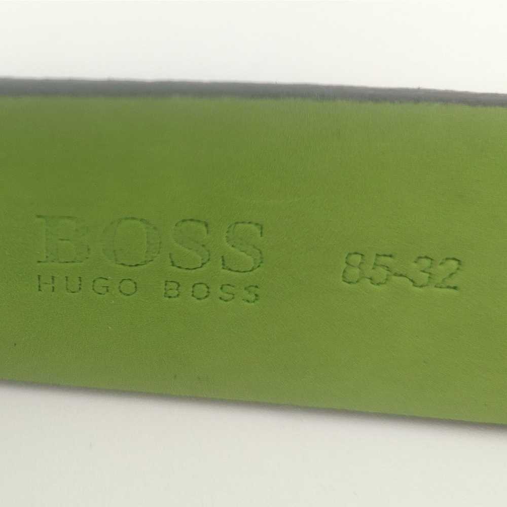 Hugo Boss Hugo Boss Men's Logo Embossed Italian L… - image 8