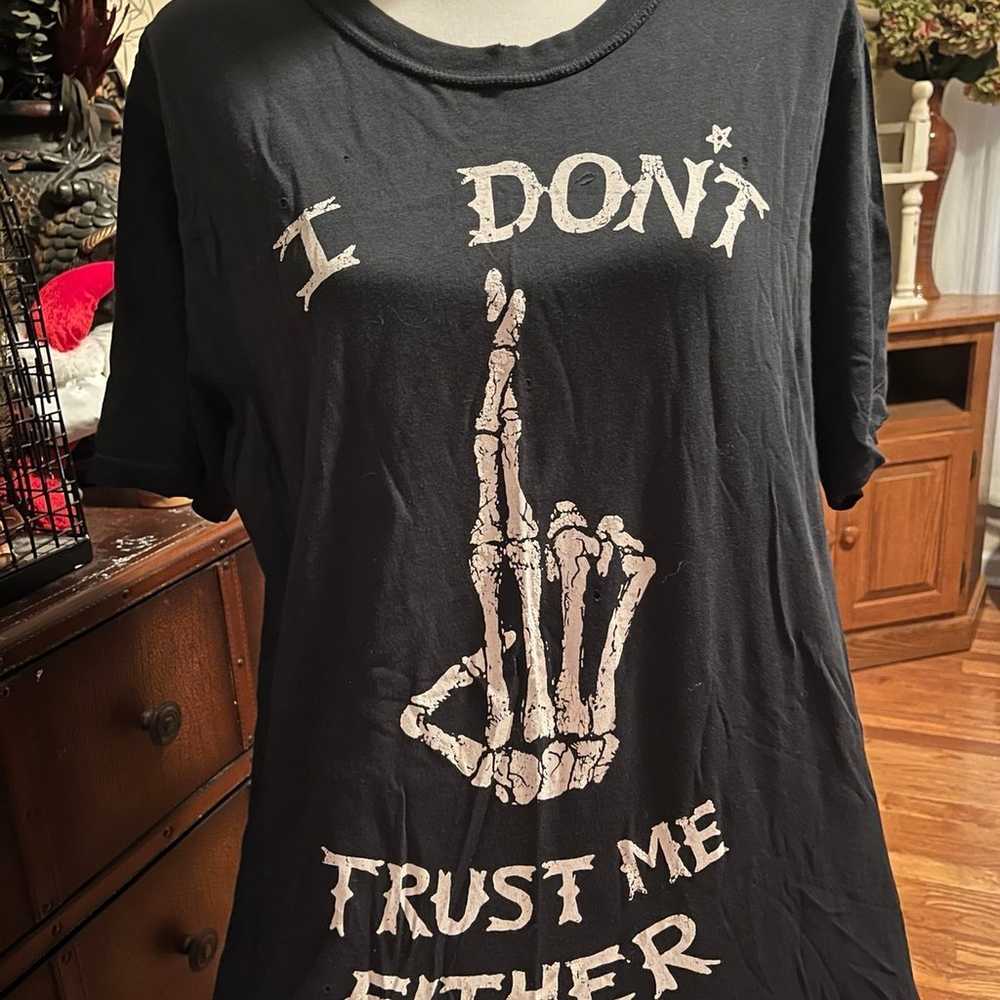 UNIF Deadstock I Don’t Trust Me Either Tee - image 2