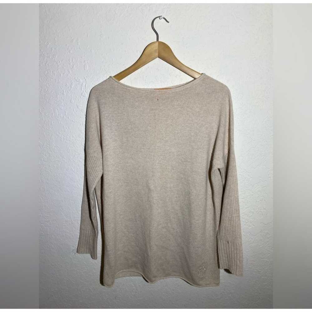 Tory Burch Beige Pullover 100% Cashmere Sweater (… - image 2