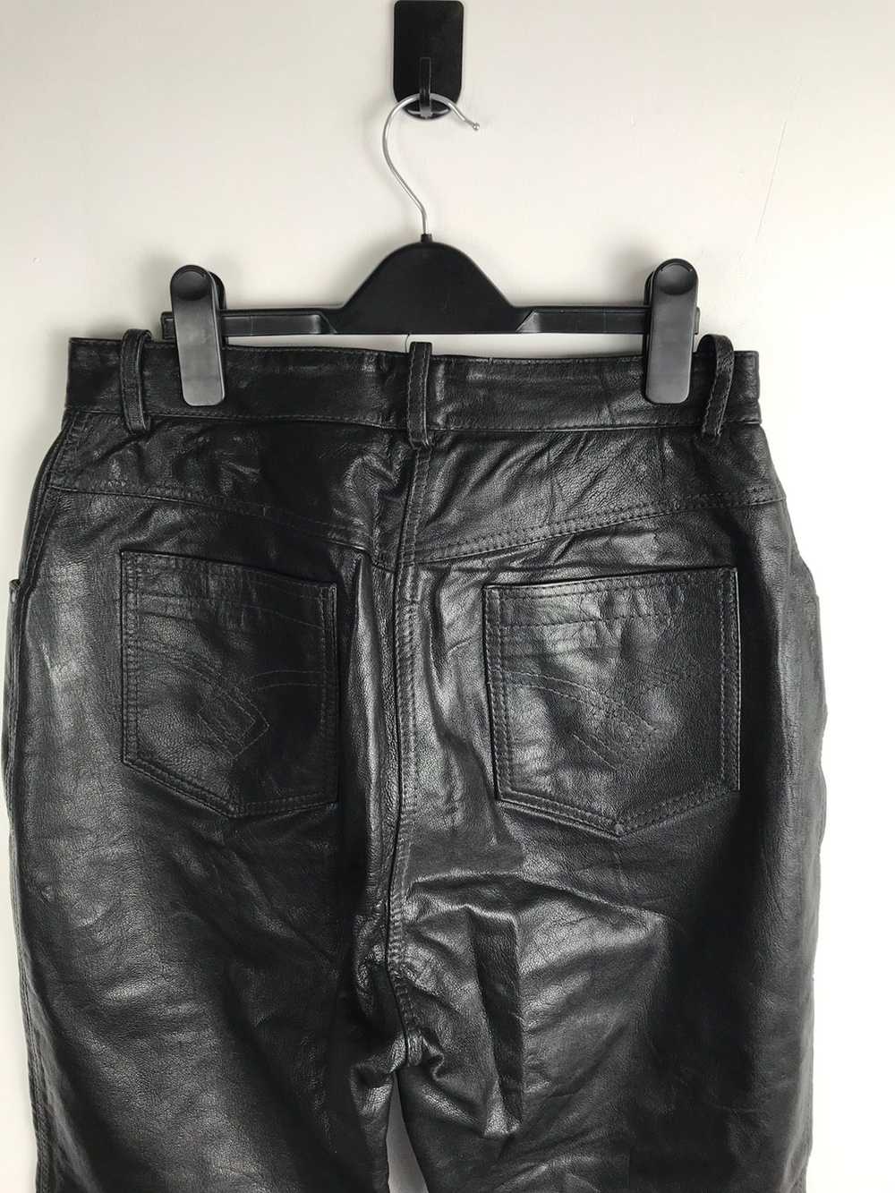 Leather × Vintage Vintage Travis Scott Style Leat… - image 4