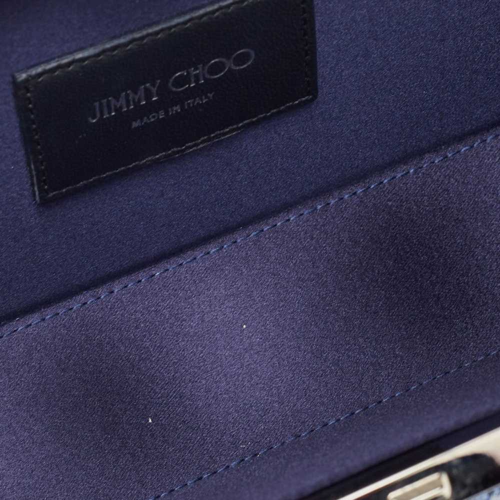 Jimmy Choo JIMMY CHOO Blue Glitter Celeste Chain … - image 8