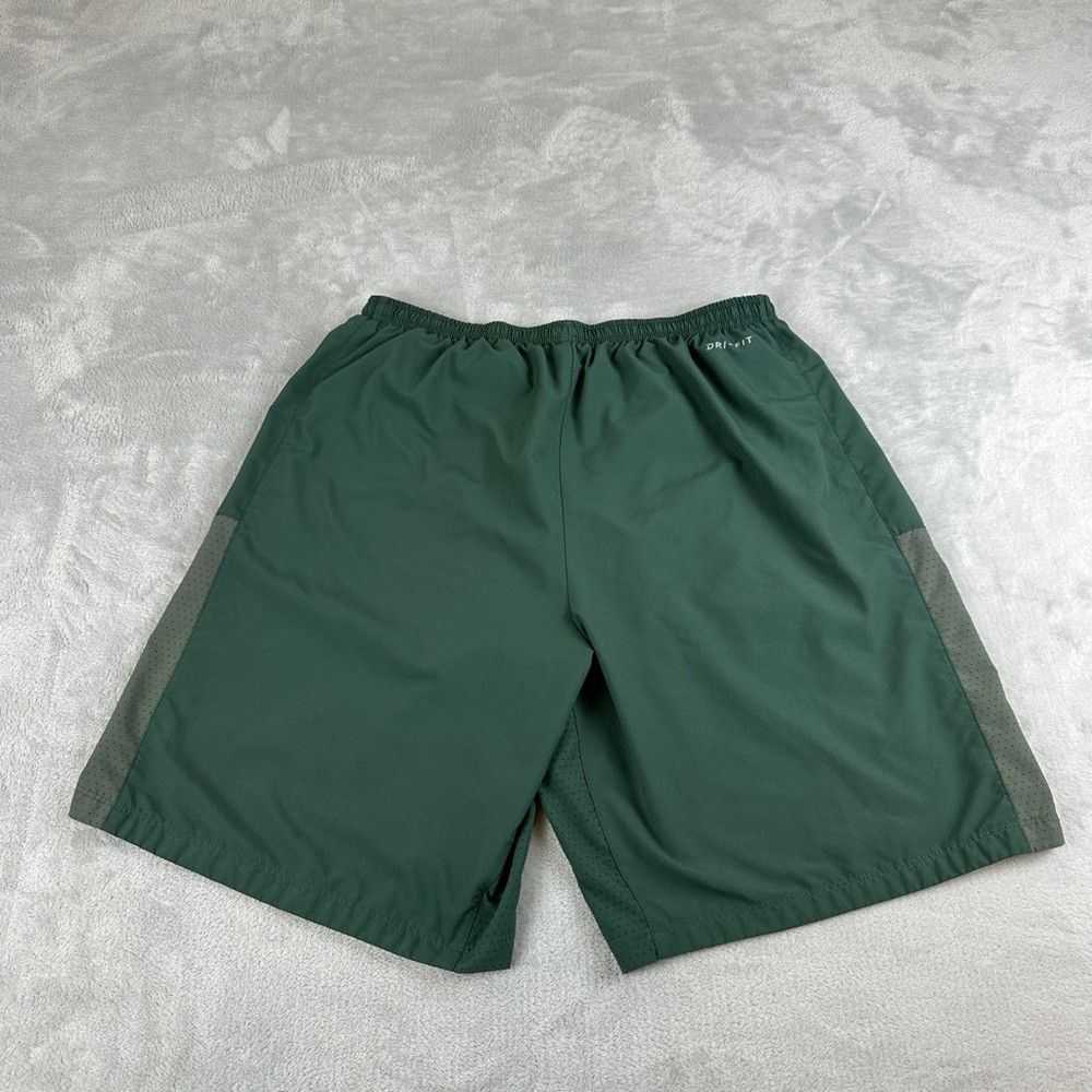 Nike Nike Dri-Fit Green Shorts Men’s Size L - image 2