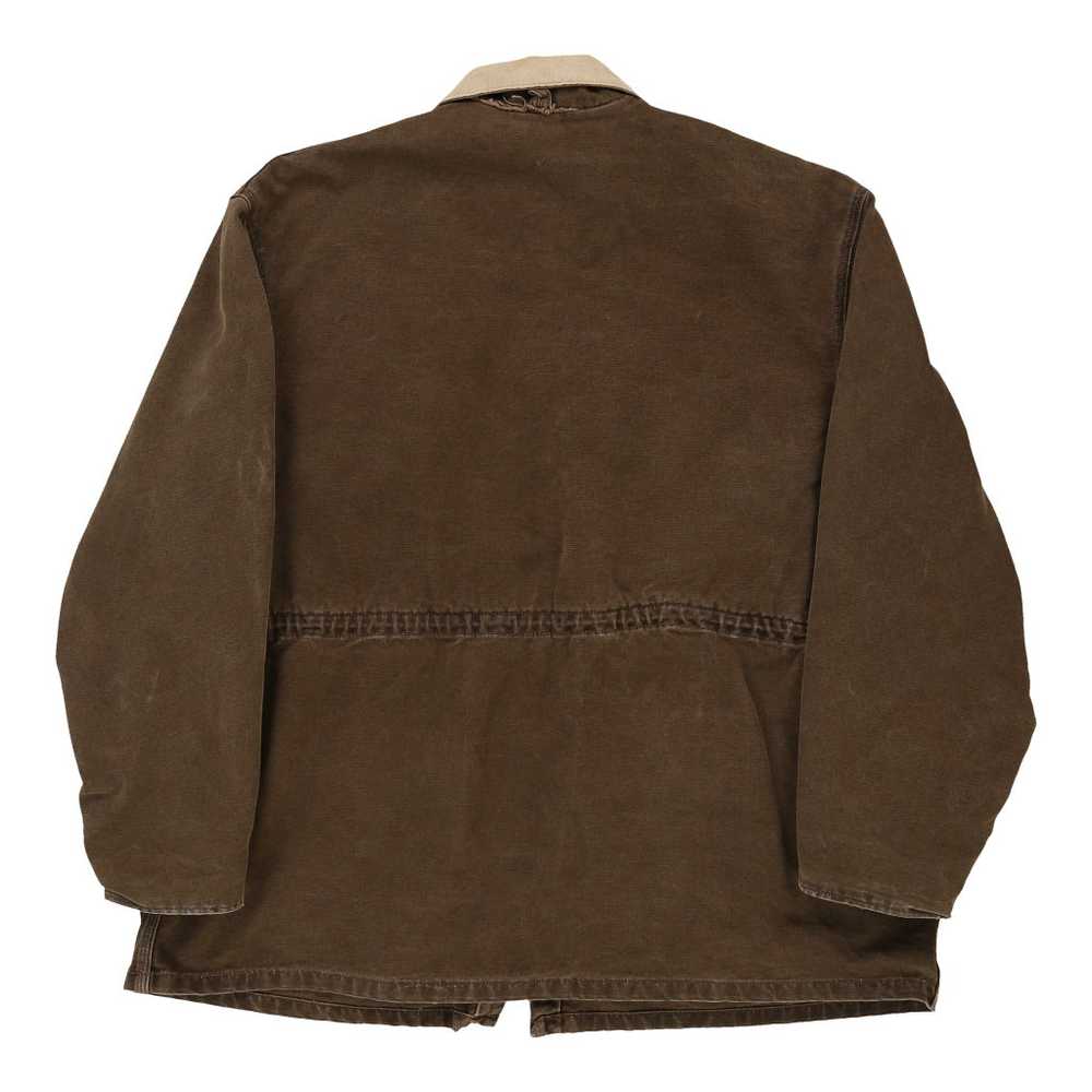 Carhartt Jacket - 3XL Brown Cotton Blend - image 2