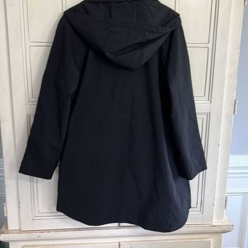 London Fog women’s size medium black parka jacket… - image 4
