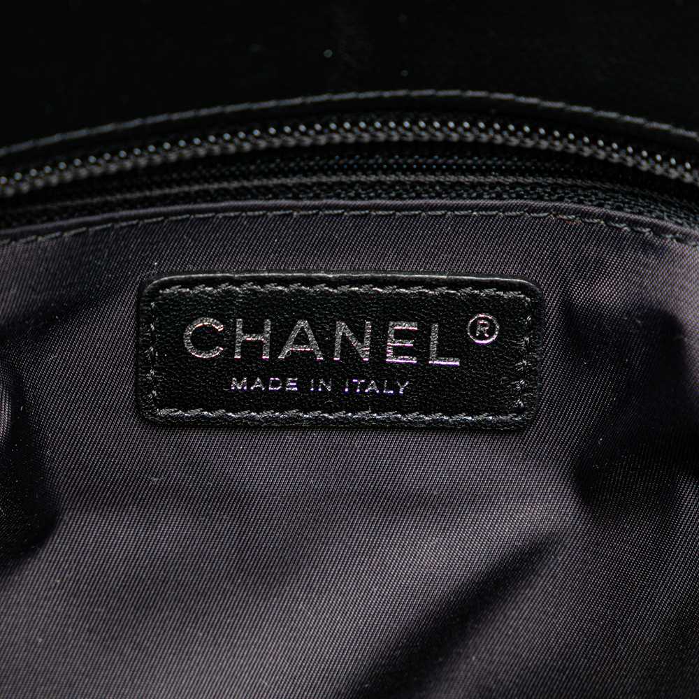 Black Chanel Paris Biarritz PM Tote - image 6