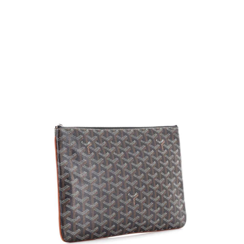 GOYARD Senat Zip Pouch Coated Canvas MM - image 2