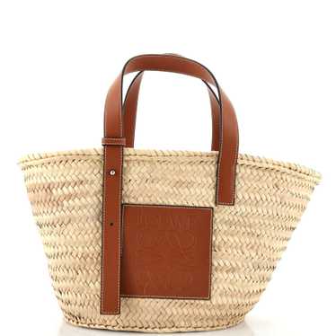 LOEWE Basket Tote Raffia Medium