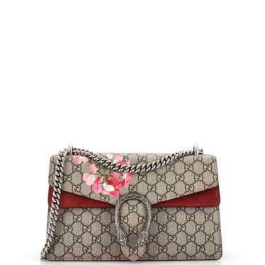 GUCCI Dionysus Bag Blooms Print GG Coated Canvas S