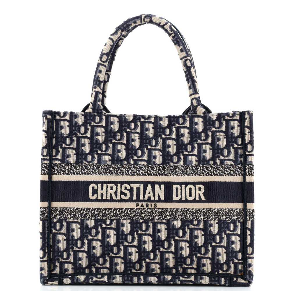 Christian Dior Book Tote Oblique Canvas Small - image 1