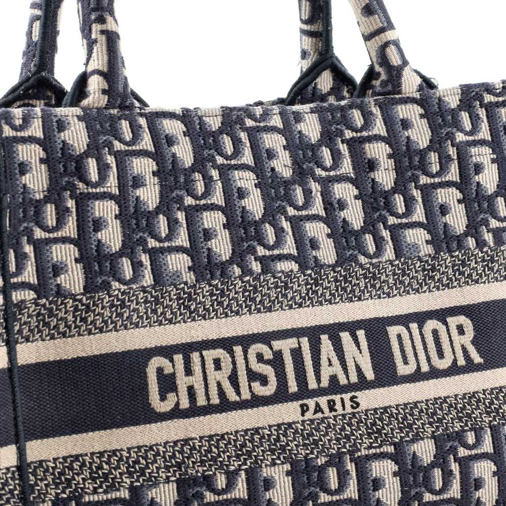 Christian Dior Book Tote Oblique Canvas Small - image 7