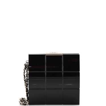 CHANEL CC Chain Minaudiere Tiled Lucite - image 1