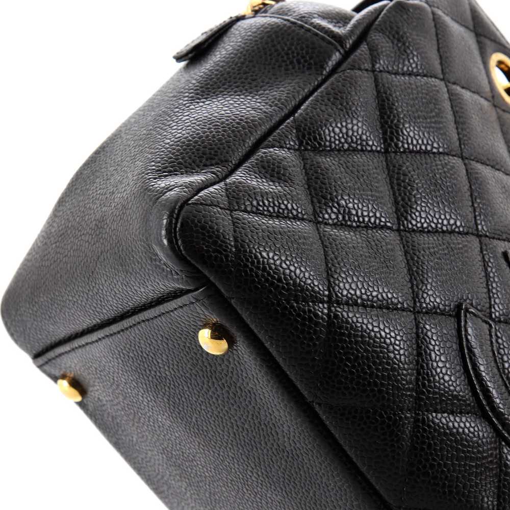CHANEL Petite Timeless Tote Quilted Caviar - image 7