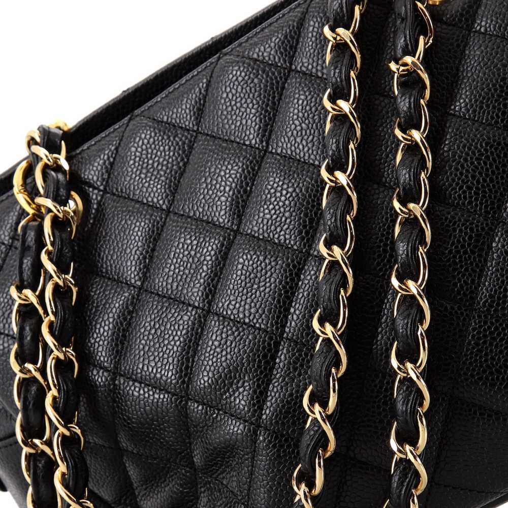 CHANEL Petite Timeless Tote Quilted Caviar - image 8