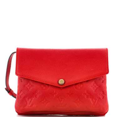 Louis Vuitton Twice Handbag Monogram Empreinte Lea