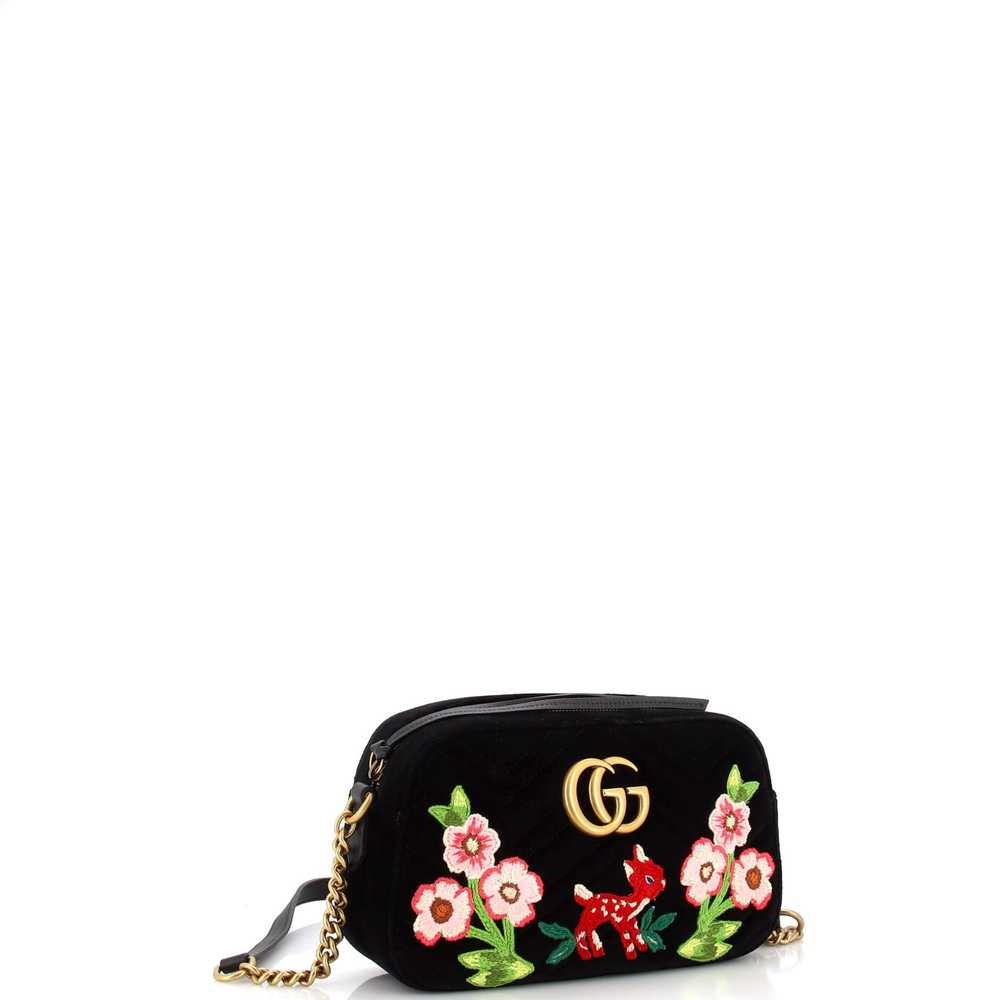 GUCCI GG Marmont Camera Bag Embroidered Matelasse… - image 2