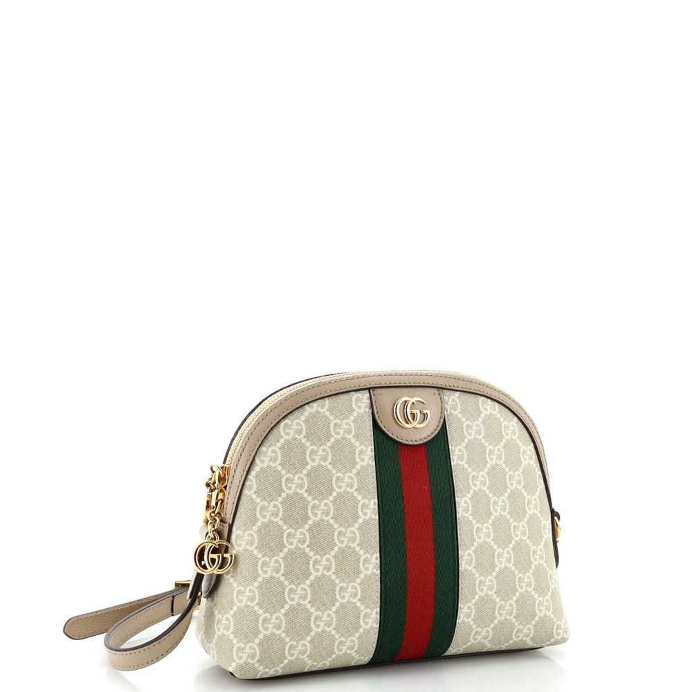 GUCCI Ophidia Dome Shoulder Bag GG Coated Canvas … - image 2