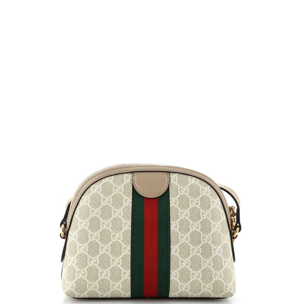 GUCCI Ophidia Dome Shoulder Bag GG Coated Canvas … - image 3