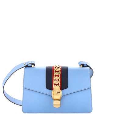 GUCCI Sylvie Shoulder Bag Leather Small